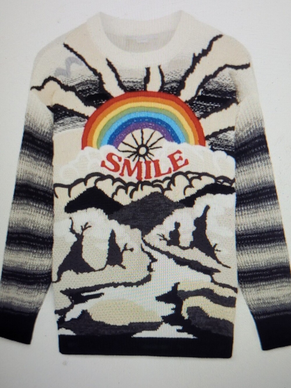 Stella McCartney Kind Intarsia Sweater - EUC
